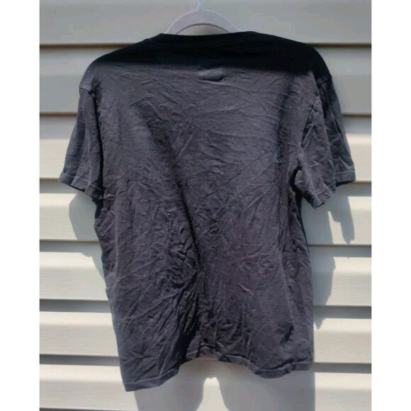 WXYZ Mf Co TShirt Floral Hawaiian Tropical Black Mens Size S Small Short Slv Top - Picture 3 of 12